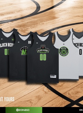 ZONEiD 双面穿定制篮球服套装 速干透气球衣专业比赛训练篮球队服