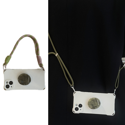 四角可挂绿石纹理支架