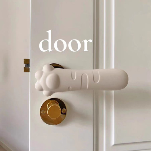 加厚防撞门把手保护套