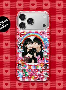 MythiCase by RICHBLACK 甜蜜丝绒mc136 镂空印花小卡相框设计手机壳 适用于iPhone17/17Pro/17ProMax