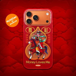 MythiCase by RICHBLACK 福禄财神mc142 红色印花手机壳 适用于iPhone17/17Pro/17ProMax