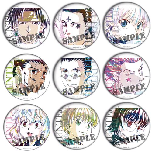 全职猎人动漫镭射吧唧徽章