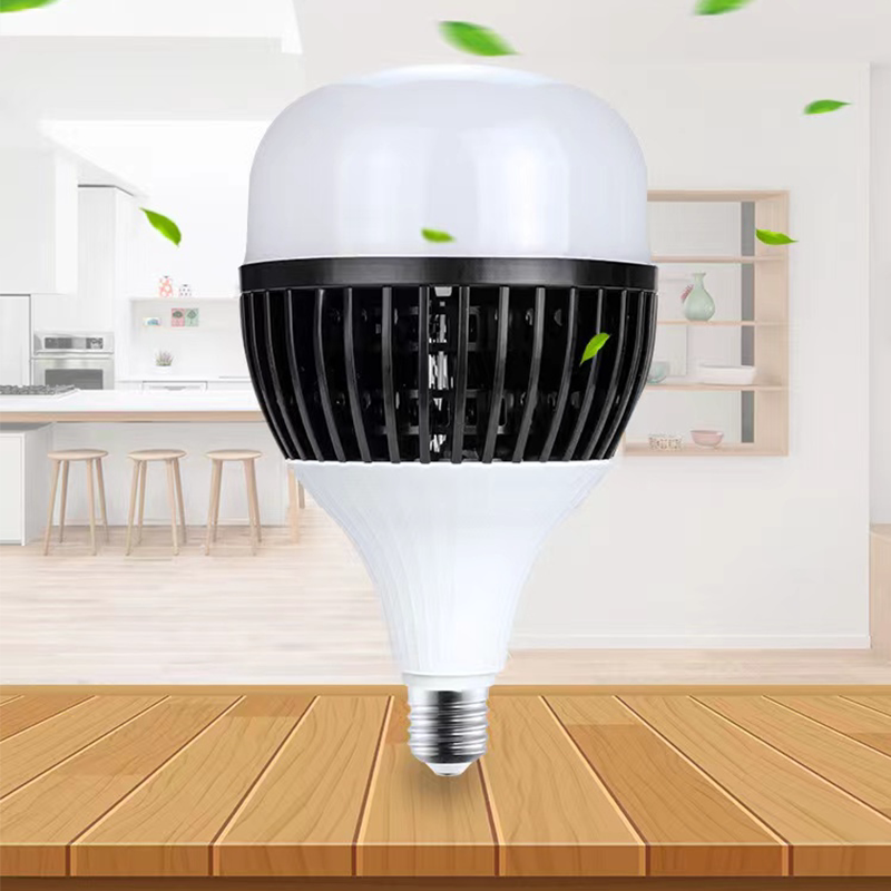 顺冠led鳍片灯泡e27厂房工厂仓库球泡螺口大功率照明灯超亮节能灯