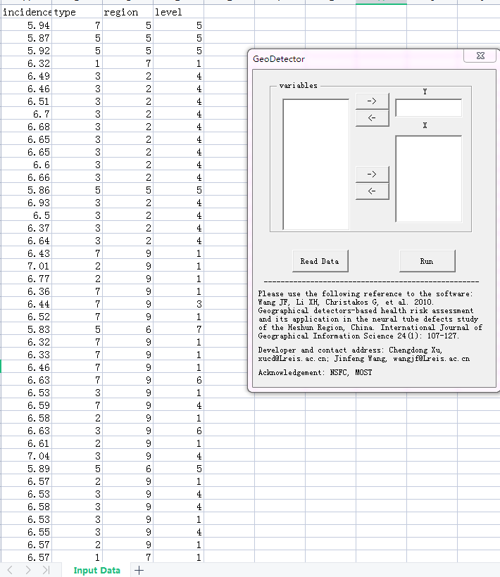 专业代做(非中介),地理探测器代处理,交互因子探测,代跑模型