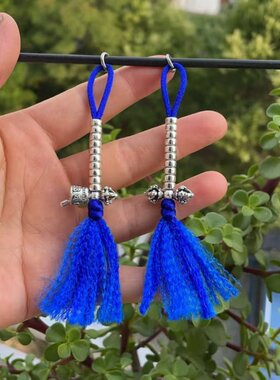 藏式铃杵108星月菩提文玩念数手串手拨计子数器卡子 计数配件DIY
