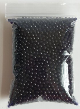 吸水弹珠7-8mm水晶弹水弹通用加硬水蛋彩色泡水珠儿童玩具软子弹