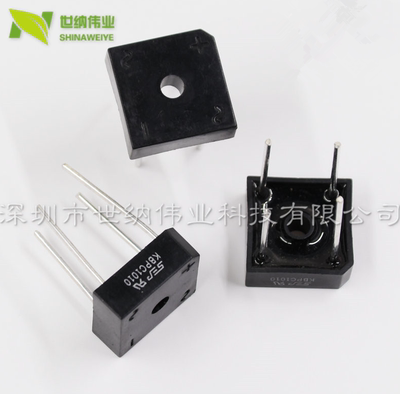KBPC1010 10A 1000V 单相整流桥 整流桥 四方型 全新