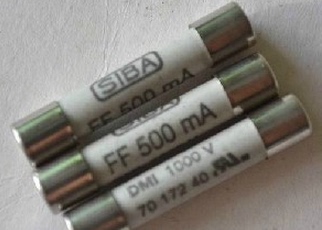 SIBA 6.3*32 1000V FF500mA陶瓷保险丝 数字测量仪器专用保险管