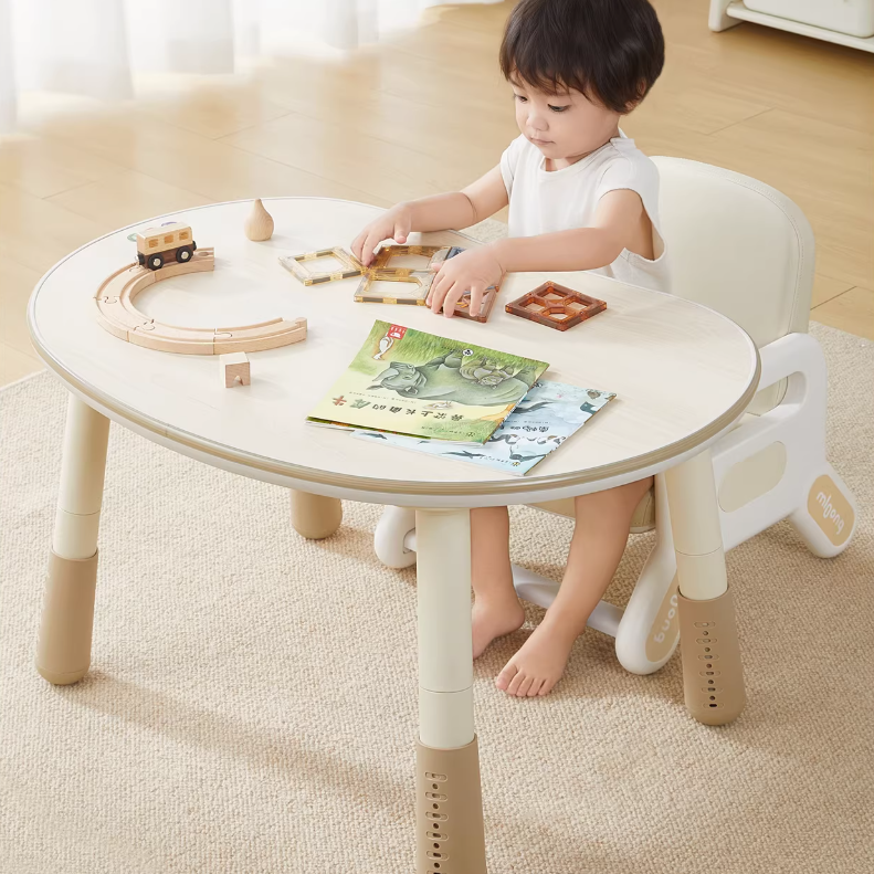 曼龙花生桌手工早教桌宝宝玩具桌可升降儿童学习桌幼儿园桌椅套装,住宅家具,儿童桌/手工桌,淘宝优惠券,粉丝福利购,淘宝优惠卷