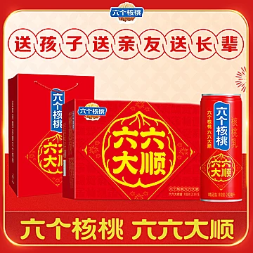 香菇来了【赠礼袋】六个核桃16罐