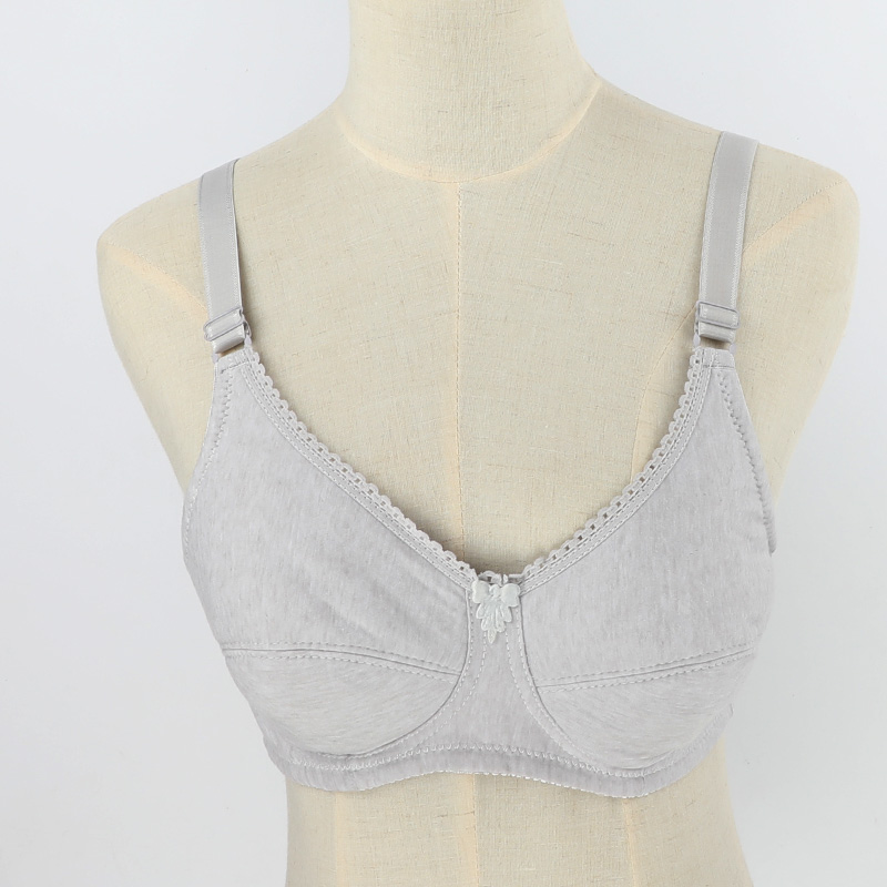 中老年妈妈内衣文胸无海绵