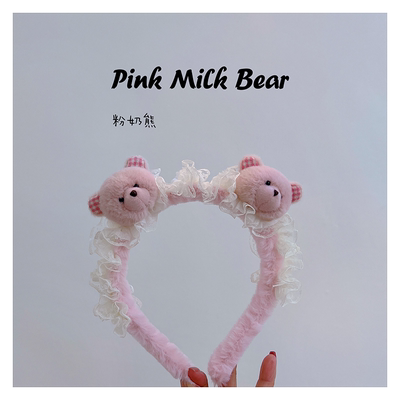 头箍发卡毛绒可爱甜美