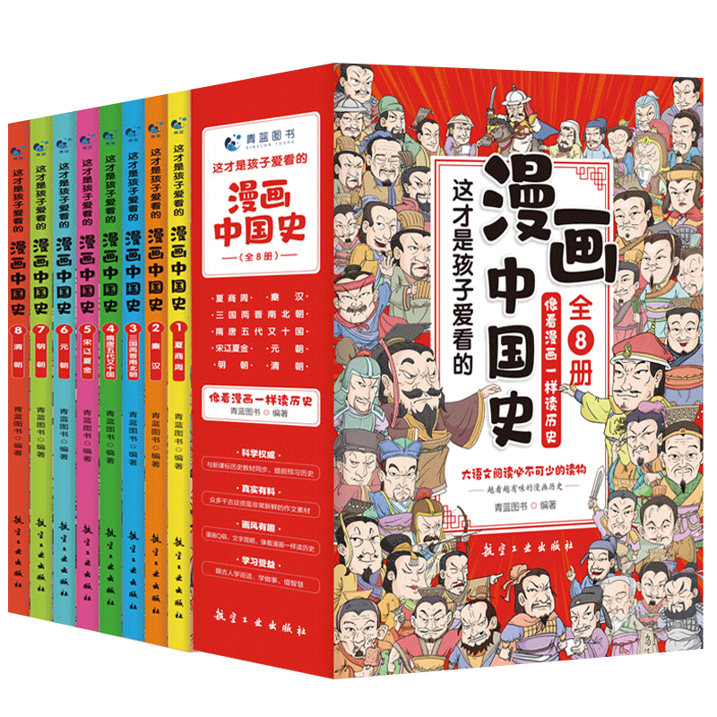 青少年笑读历史赠历史全景图