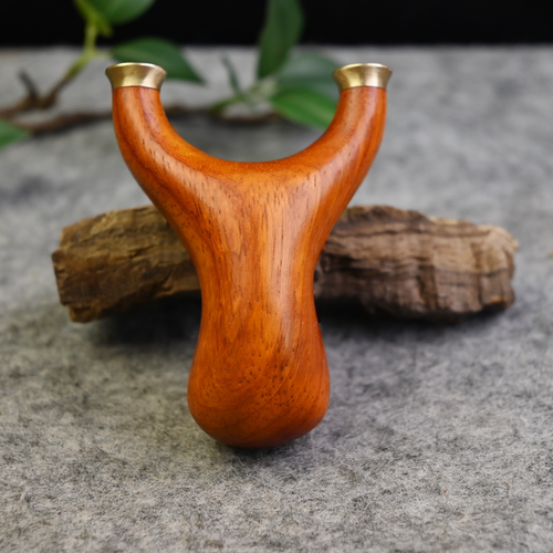 红花梨铜头70小胖微暇款