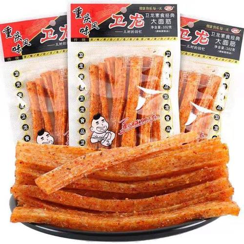 卫龙大面筋102g超级好吃零食休闲