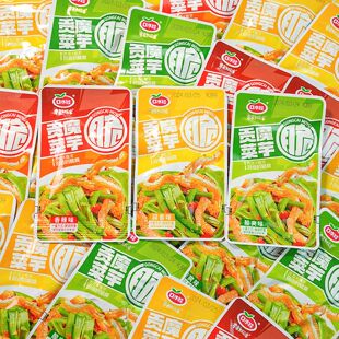 魔芋贡菜开袋即食口水娃巨好吃的网红零食休闲食品小吃大全批发