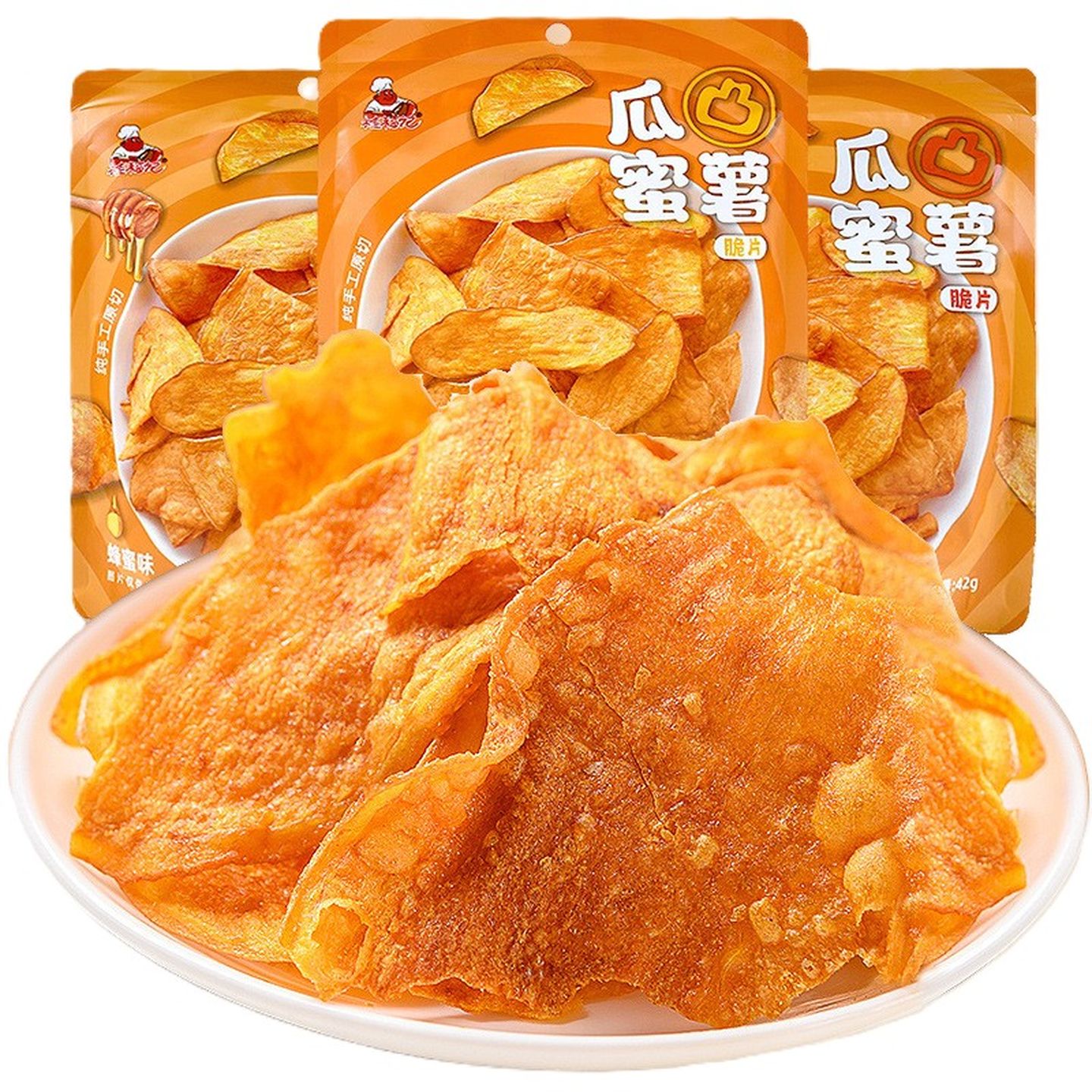桂福记瓜凸蜜薯红薯片香脆蜜薯干