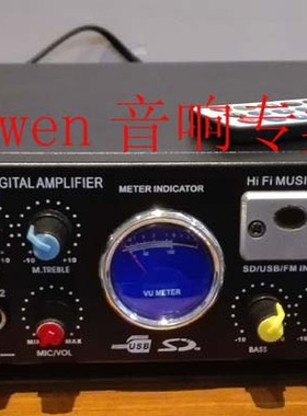 AV-339  80瓦 HIFI迷你家庭小功放、汽车小功放带USB,SD卡接口