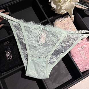 「LA」Edith·情调密语 | 边界系列*性感蕾丝细带纯欲薄款内裤女
