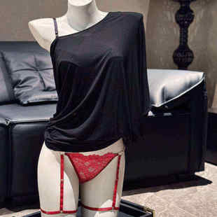 「LA」隐晦张力丨欲焰系列*禁欲系高阶性感腿环蕾丝细带女士内裤