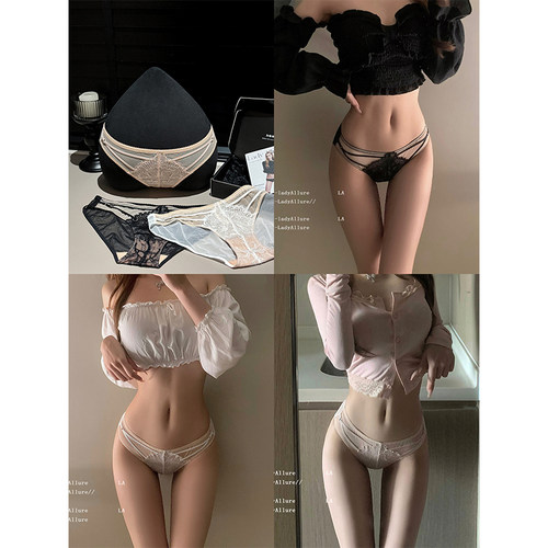 「LA」Criss·丛林迷雾丨边界系列*性感蕾丝低腰纯欲网纱情调内裤