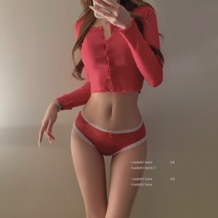 「LA」CandyTrap·糖衣炮弹丨新年特辑*爱心美臀性感约会纯欲内裤
