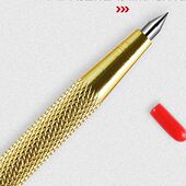 钨钢合金划线笔瓷砖专用笔切割划刀划线划针乌钢金属钢板画线神器