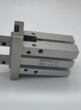 HFKL16B20F25N气动手指夹子导轨平行加长开闭行程HFKL32B亚德客型