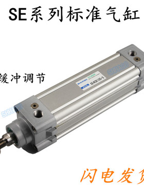 SE50\63X25X50X75X125X150X200X250X300X350X400X450X500-S气缸SE