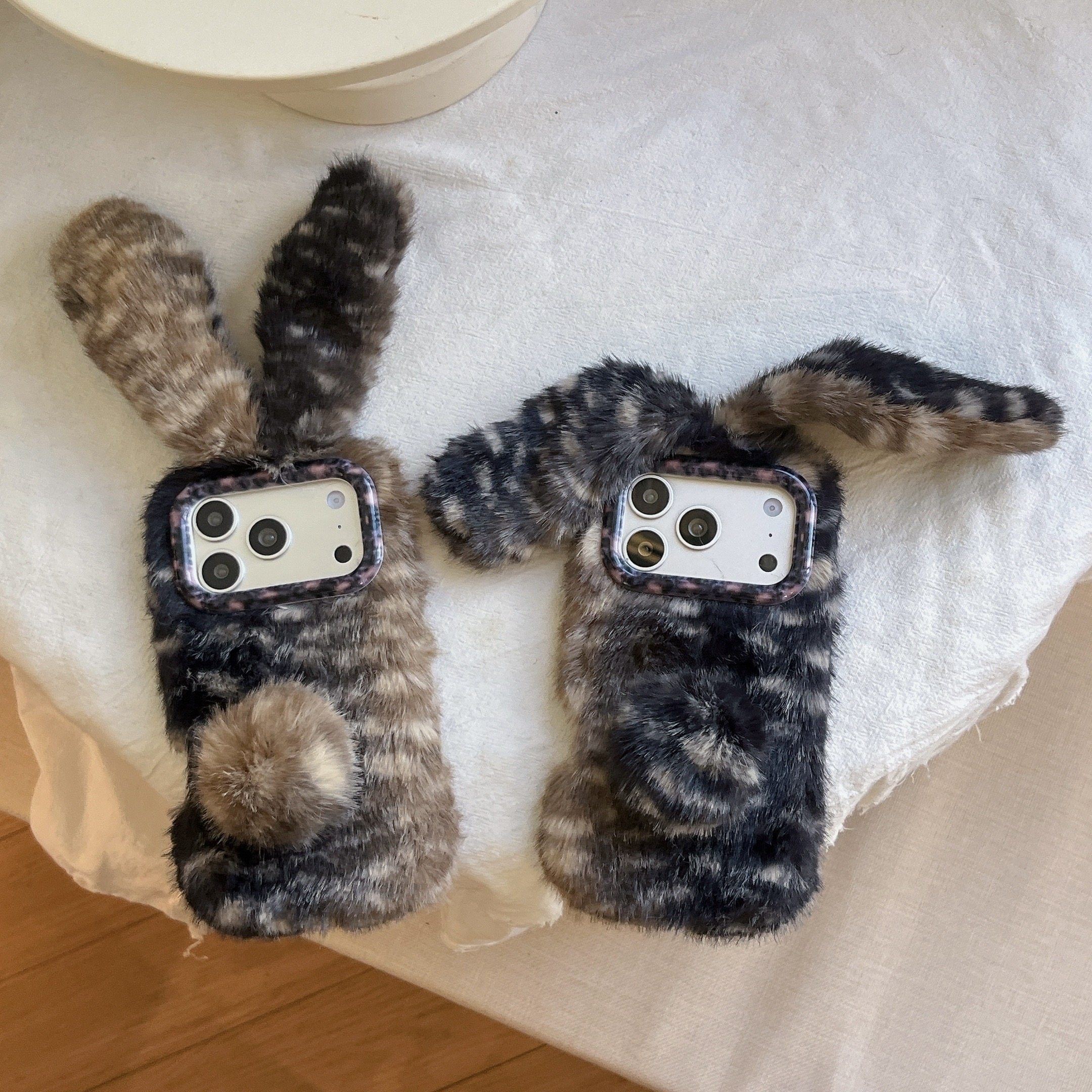 新年限定高级感超柔软长耳朵兔子适用iPhone17鹿纹手机壳16promax可爱毛绒茸15Plus创意卡通苹果1413秋冬豹纹,3C数码配件,手机保护套/壳,淘宝优惠券,粉丝福利购,淘宝优惠卷