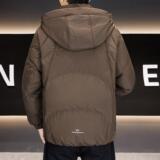 【新标50绒可】男士秋冬连帽羽绒服男1070-1P145，男装羽绒服，星座1411A