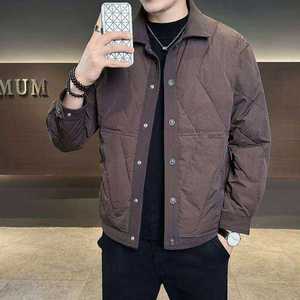 【50绒有报告】户外翻领男士羽绒服男1072-1 P140，男装羽绒服，星座1411A