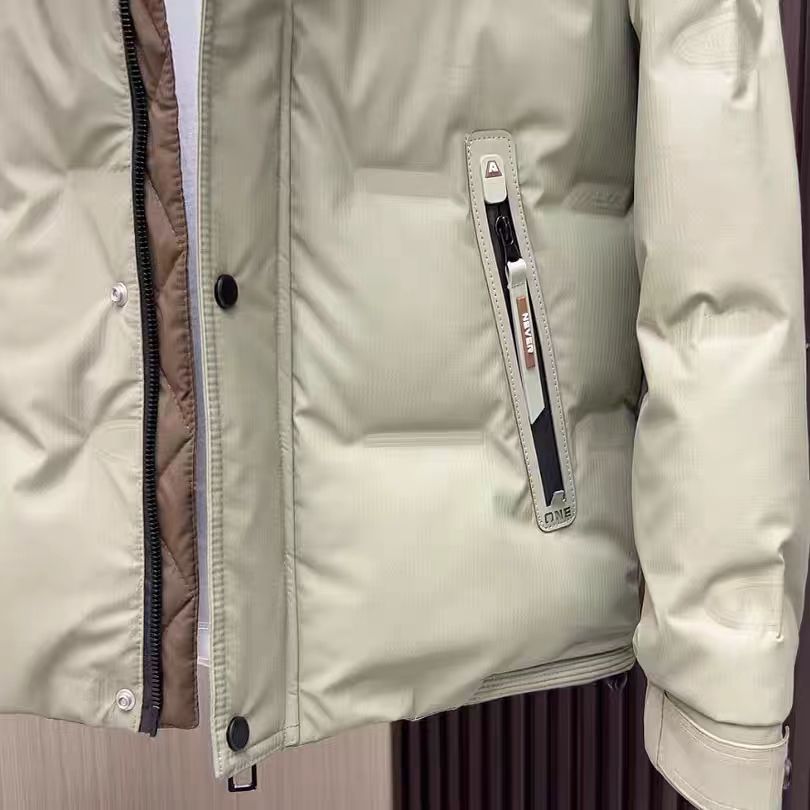 新款羽绒服男士冬季短款立领男装轻薄保暖158非标P100标P125,男装羽绒服,星座1411A