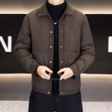 【新标50绒可】户外翻领男士羽绒服男1072-1P135，男装羽绒服，星座1411A