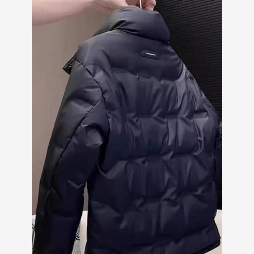 新款羽绒服男士冬季短款立领男装轻薄保暖158非标P100标P125，男装羽绒服，星座1411A