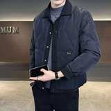 【50绒有报告】户外翻领男士羽绒服男1072-1P140，男装羽绒服，星座1411A