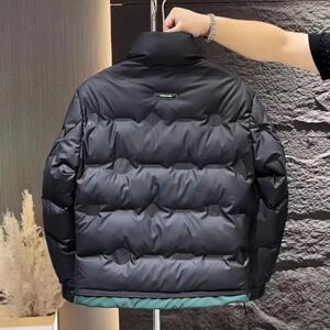 Y1808新标羽绒服男短款美式潮流高街加厚保暖男生冬88088 p105图片