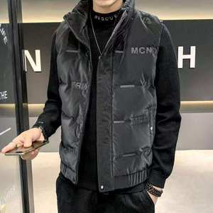 新款冬季男士羽绒马甲鸭绒内穿保暖背心轻薄羽绒服821p70，男装背心/马甲，星座1411A