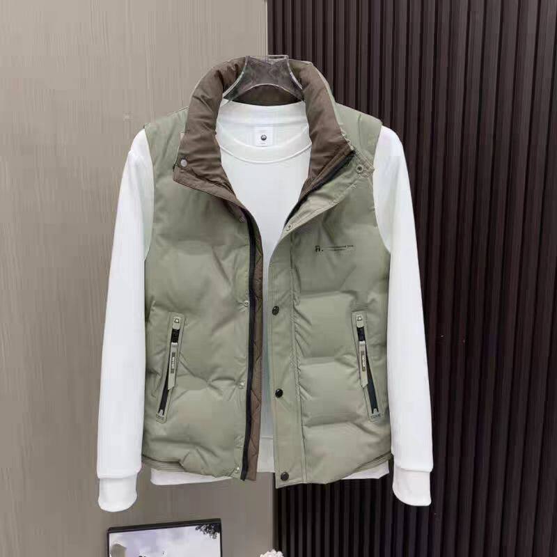 【50绒有报告】553秋冬新款时尚感免洗立领羽绒马甲853-1P90，女装马甲，星座1411A