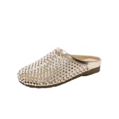 网红厚底百搭包头拖鞋 2026夏季 舒适透气轻便休闲凉拖鞋 时尚 女 新款