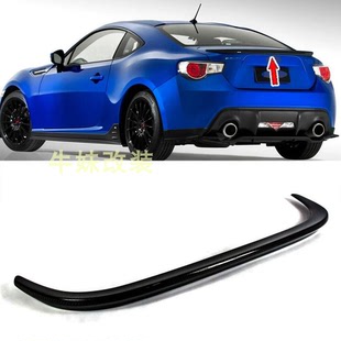斯巴鲁BRZ丰田GT86免打孔STI款 压尾翼鸭尾翼扰流 21款 台产适用13