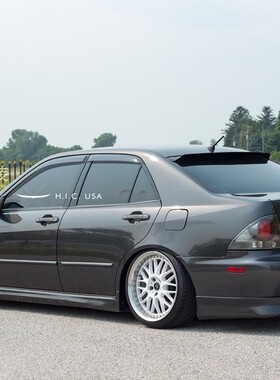 台产 菱志98-05款 IS200咬地鲨 晴雨挡 后窗顶翼 雨眉 后遮阳尾翼