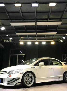 适用于思域FA1 FD1改 FD2大包围 J's racing js分体前杠 大包围