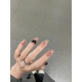 波点猫猫 猫眼纯手工穿戴甲指甲贴片美甲假指甲3112