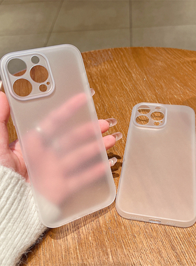 适用OPPOReno13/Reno12/Reno11/Reno10/8/9/7/6/5/pro+超薄手机壳+全包透明磨砂手机套新款防摔硅胶高级感软