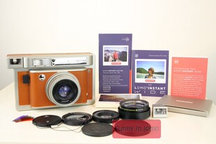 乐魔lomography Lomo Wide宽幅拍立得相机一次成像富士210相纸