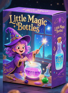小小魔法师DIY儿童玩具magictoys女巫坩埚魔法药水瓶子新年礼物