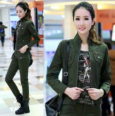 Bottes militaires pour femme en cuir - Ref 1397328 Image 8