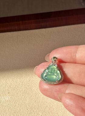 澜山疗愈翡翠佛公五行平衡