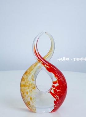 人间遗珠异形琉璃艺术摆件